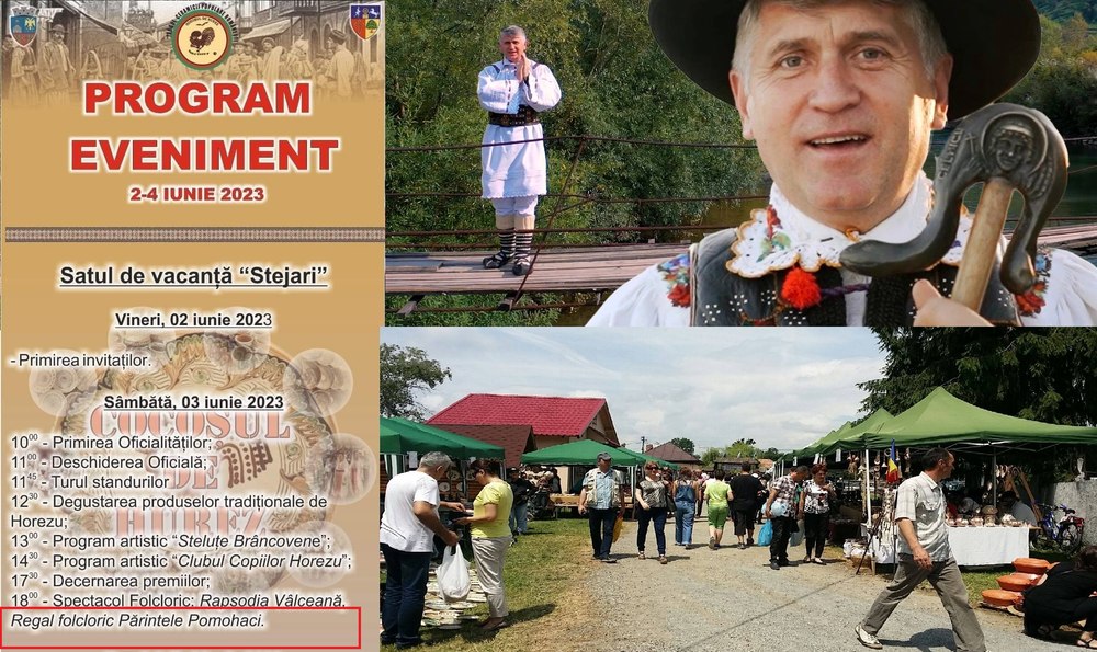 Caterisitul „părinte Pomohaci“, invitat special la „Cocoșul de Hurez“. Ce spun organizatorii despre acuzațiile de pedofilie