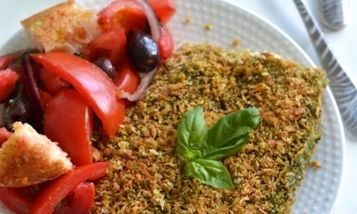 Pesto Panko Crusted Fish notenoughcinnamon com1  jpeg