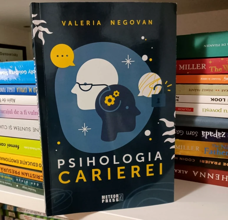Coperta volumului „Psihologia carierei”, de Valeria Negovan