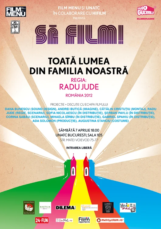 Proiecțiile "Să film!": "Toată lumea din familia noastră" jpeg