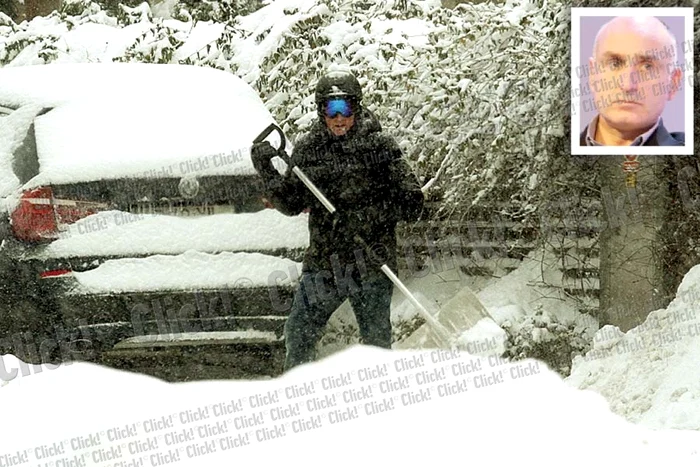 Diana Bart, de la Prima tv, şi-a curăţat autoturismul parcat în faţa vilei din Pipera