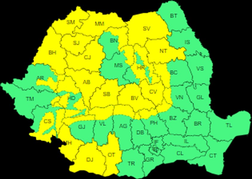  Vânt în aproape toată ţara. Unde s-au anunțat ninsori şi viscol