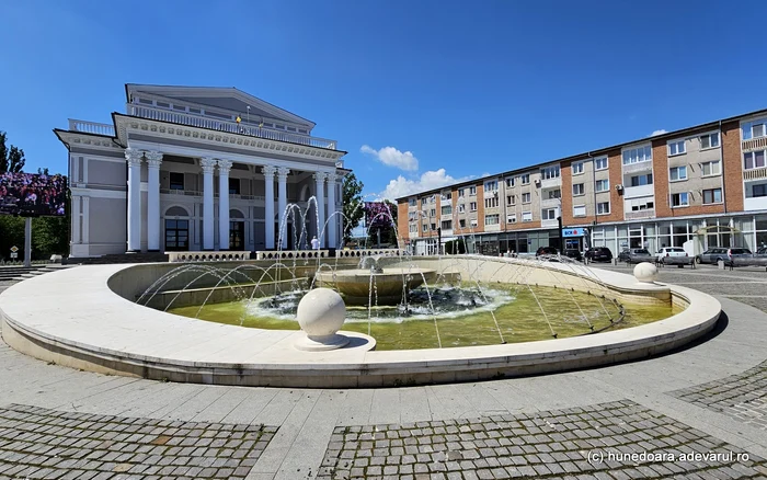 Arteziana muzicală din Hunedoara. Foto: Daniel Guță