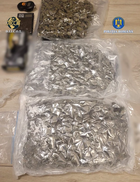 Un tânăr a plasat droguri în Iași prin metoda „dead drop” FOTO: DIICOT