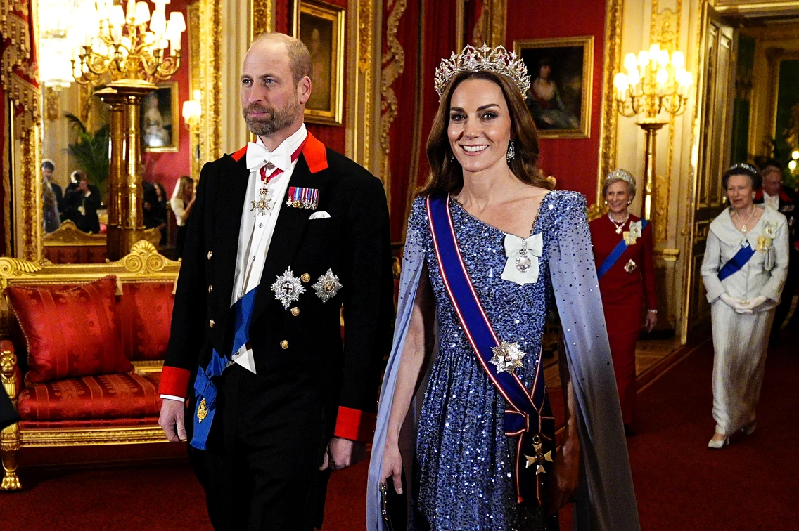 Kate, William, Charles, Camilla  la banchetul de stat organizat la Castelul Windsor în cinstea președintelui german Frank Walter Steinmeier și a soției acestuia, Elke Buedenbender, Profimedia