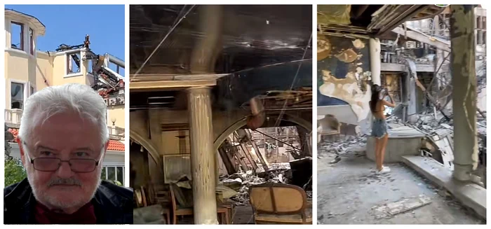 Imagini cu Irinel Columbeanu, ajuns la vila din Izvorani / foto: arhiva Click!