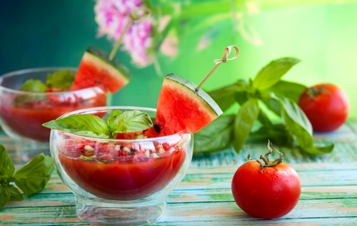 Reţeta gazpacho de pepene şi roşii