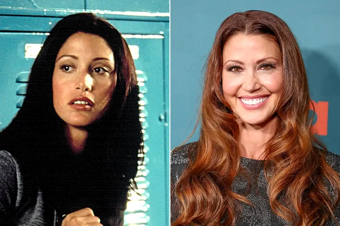Shannon Elizabeth în American Pie și astăzi. 