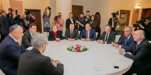 Vlad Plahotniuc si Igor Dodon