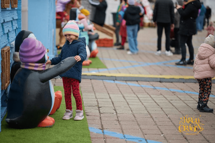 „Silent Day”, zi specială pentru copiii cu dizabilități, în Târgul de Crăciun din București
