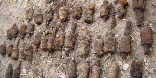 Mine antipersonal la Bordeasca