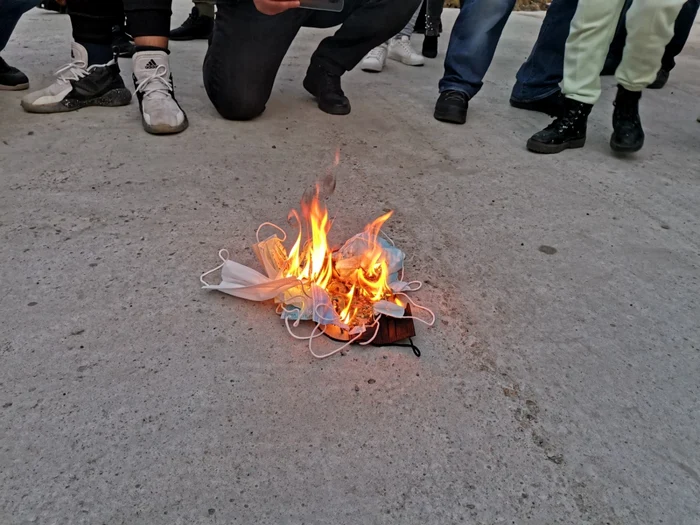 Forţele de ordine au blocat centrul Timişoarei FOTO Ş.Both