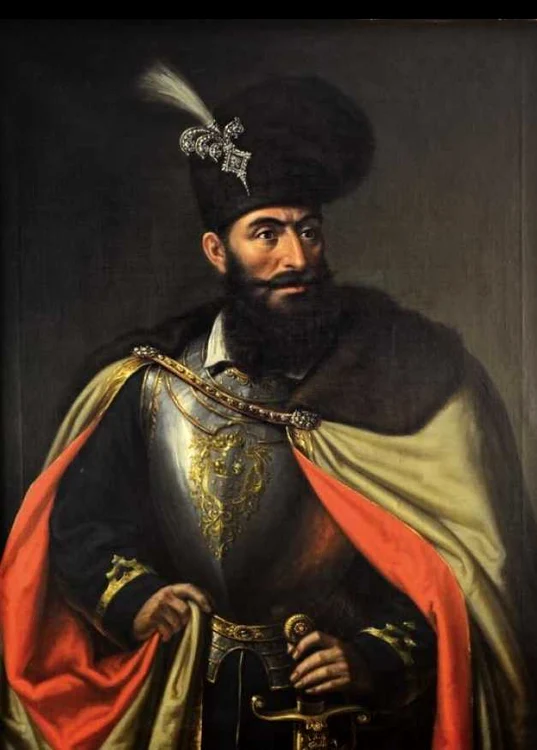 Portretul Voievodului Primei Reîntregiri a Românimii, Mihai Viteazul, realizat de Mişu Popp.