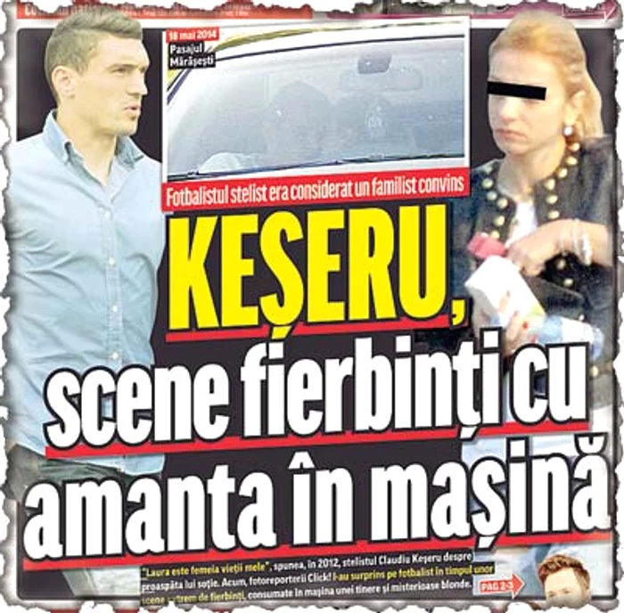 Click! v-a prezentat  pe larg detalii despre  aventura lui Keşeru