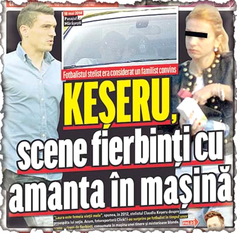 Click! v-a prezentat  pe larg detalii despre  aventura lui Keşeru