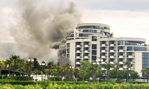 Incendiu la Hotelul Zenith din Sunny Beach FOTO Novinite