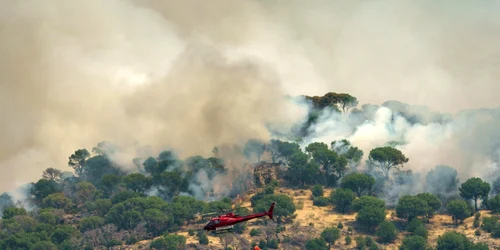 incendiu spania elicopter foto epa efe