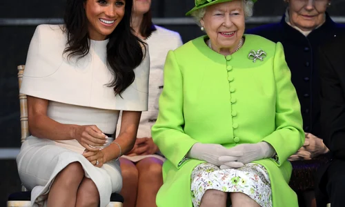 The Duchess Of Sussex Undertakes Her First Official Engagement With  Queen Elizabeth II jpeg