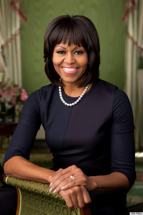 Portretul oficial al lui Michelle Obama în 2013 FOTO huffingtonpost.com