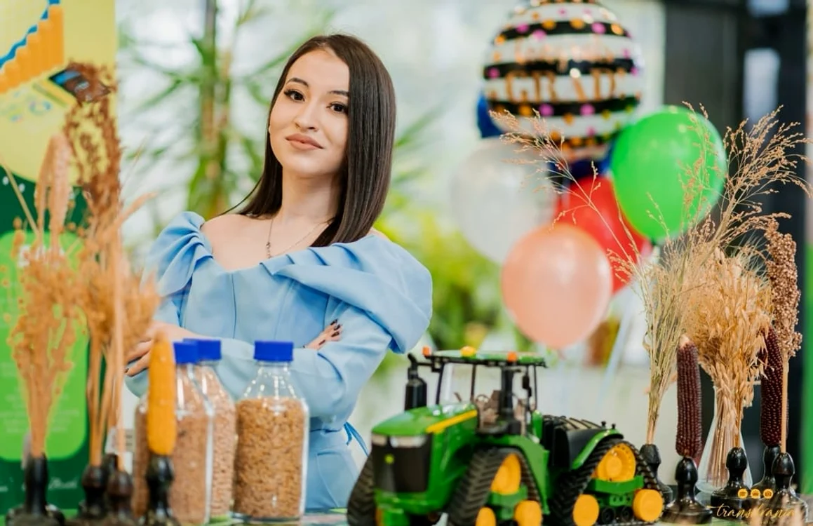 Denisa Milea, tănăra inginer agronom FOTO: Arhivă Personală