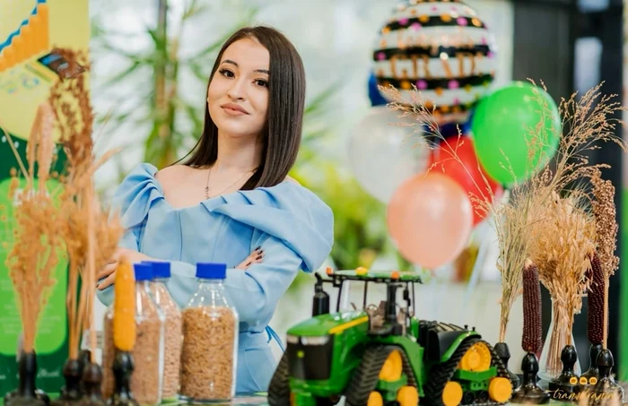 Denisa Milea, tănăra inginer agronom FOTO: Arhivă Personală