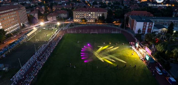 Imagine spectaculoasă surprinsă de drona Eye in the Sky