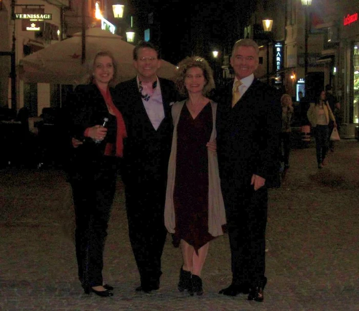 Bianca Brad, pe platoul de filmare