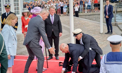 Regele Harald căzut, profimedia 0783444519 jpg