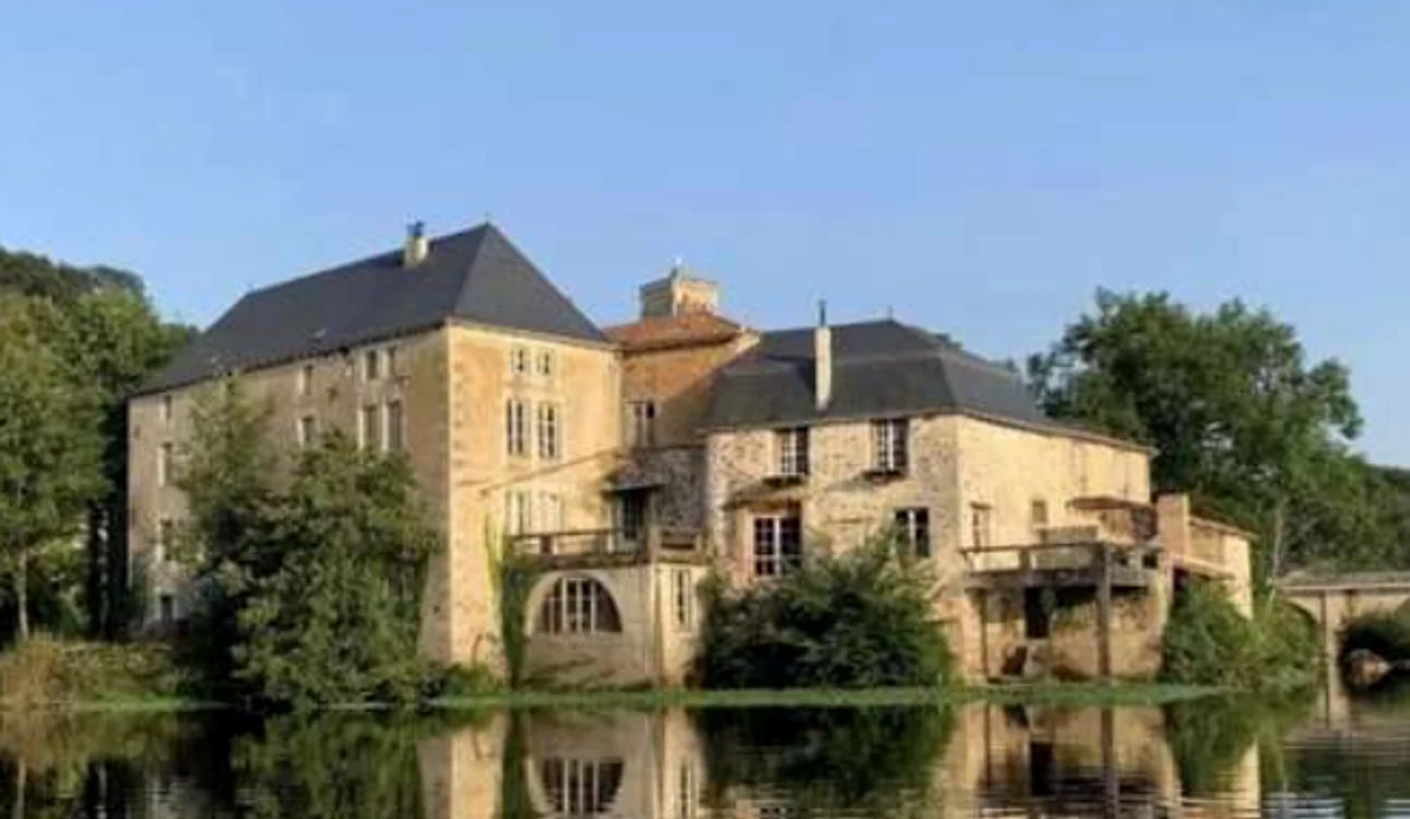 Castel cu insulă proprie în Franșa la 750.000 de euro. FOTO: Savills