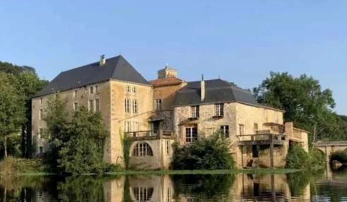 Castel cu insulă proprie în Franșa la 750.000 de euro. FOTO: Savills