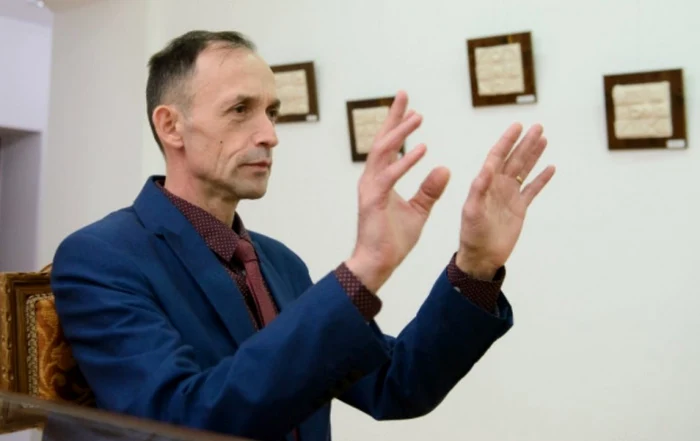 Sculptorul Claudiu Moldoveanu FOTO I Buciumar