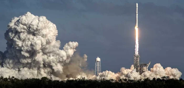 Lansare Falcon Heavy. FOTO EPA