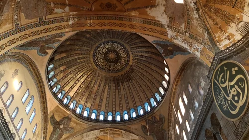 Cupola impresionantă a Hagiei Sofia din Istanbul Foto Daciana Stoica pentru Adevărul