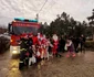 Moș Crăciun vine cu autospeciala de pompieri FOTO Ștefan Both