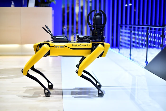 Spot, robotul creat de Boston Dynamics Foto AFP