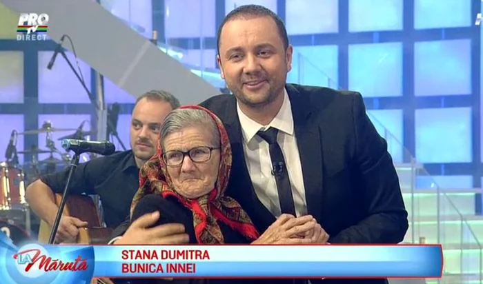 Bunica Innei a venit în platoul emisiunii "La Măruţă"