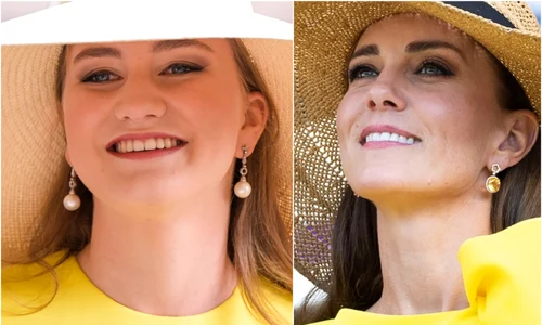 Printesa Elisabeta a Belgiei vs Kate Middleton la Wimbledon 2022 jpg