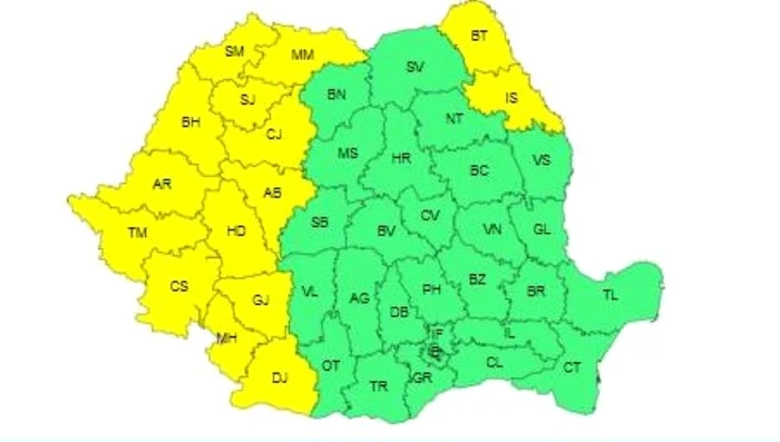 Sursă foto: ANM