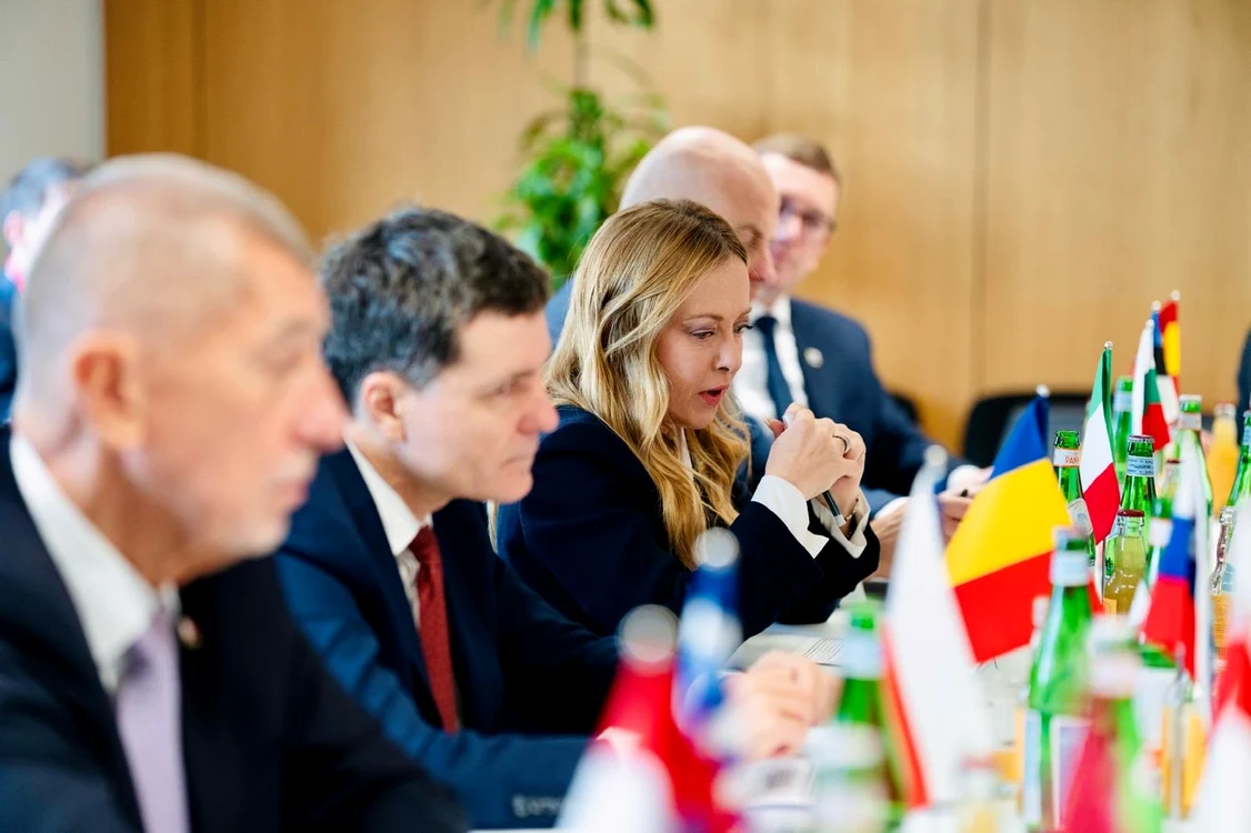 Nicușor Dan și Giorgia Meloni