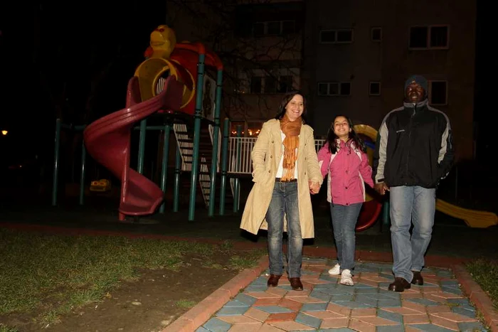 Familia lui Richard - una deosebită. FOTO: Caius Raţiu