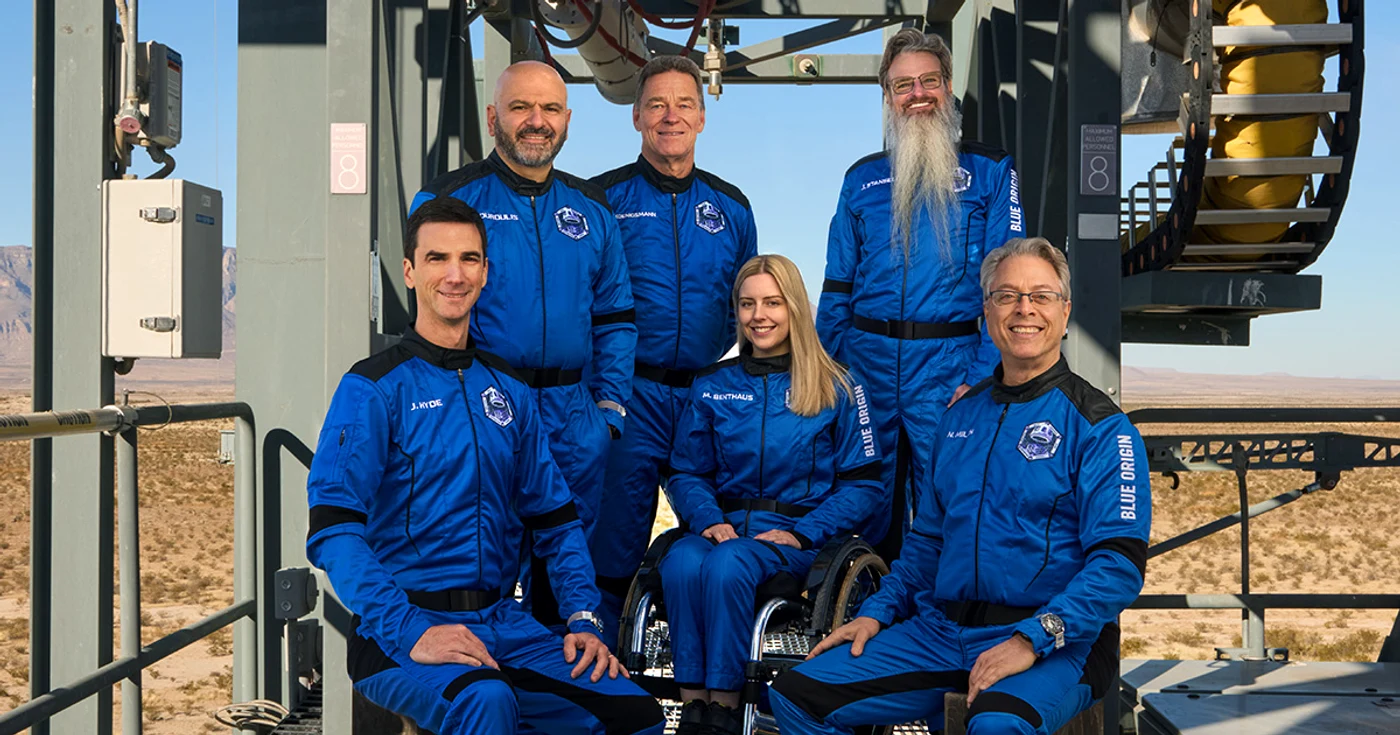 Costul biletelor nu a fost făcut public. FOTO: X/@blueorigin