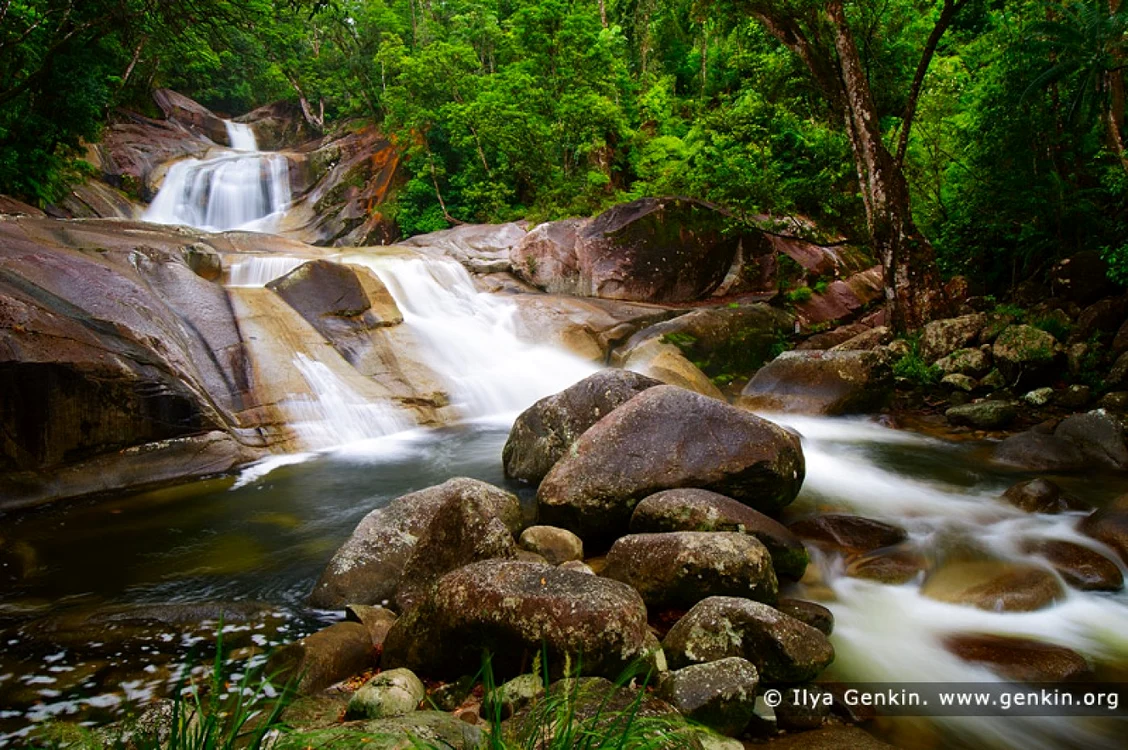 Josephine Falls este într-o regiune nordică tropicală din Australia FOTO Ilya Genkin/Genkin.org