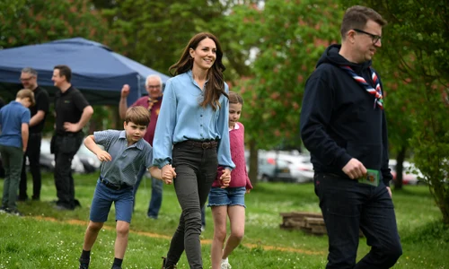 Prințesa Kate și Prințul Louis, Wales, GettyImages (2) jpg