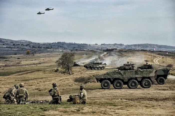 Militarii NATO au întâmpinat obstacole în timpul exercițiului Steadfast Dart 2025 FOTO MApN