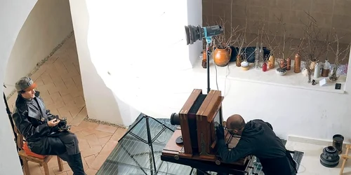 Fotografii in tehnica celuloid umed