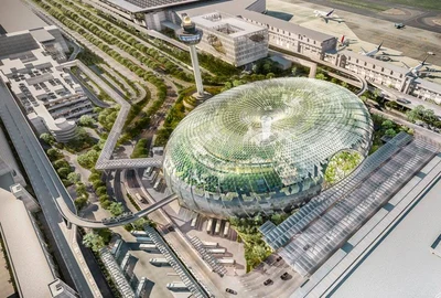 Aeroport Singapore FOTO Facebook/Jewel Changi Airport