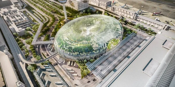 Aeroport Singapore FOTO Facebook/Jewel Changi Airport