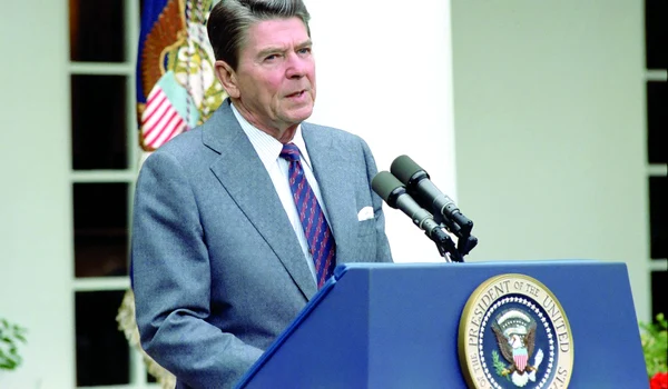 Președintele SUA Ronald Reagan în 1981 (© Wikimedia Commons)
