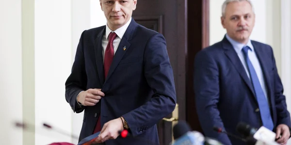 Sorin Grindeanu si Liviu Dragnea FOTO Inquam 