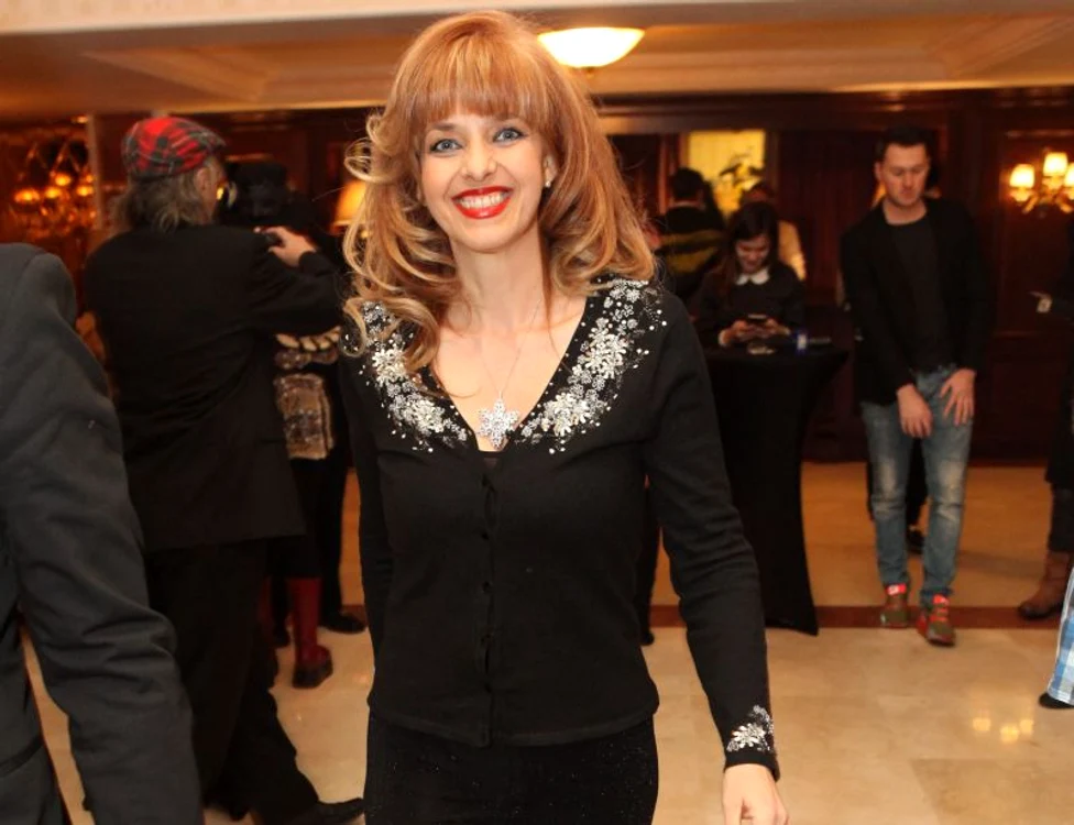 Bianca Brad (dreapta), în 1993, în timpul filmărilor pentru serialul ”Glückliche Reise”foto: Guliver/Getty Images